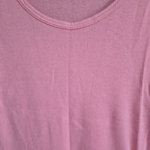 JOCKEY Peachy Pink Cotton Ribbed Tank XL - Picture 2 of 3
